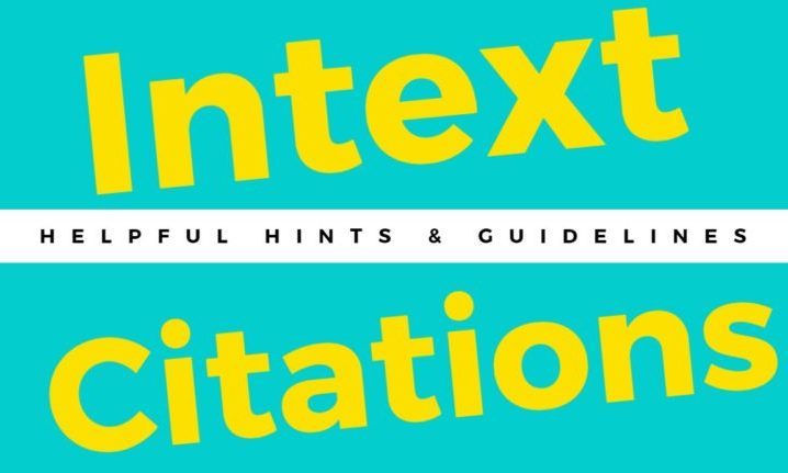 Intext Citations